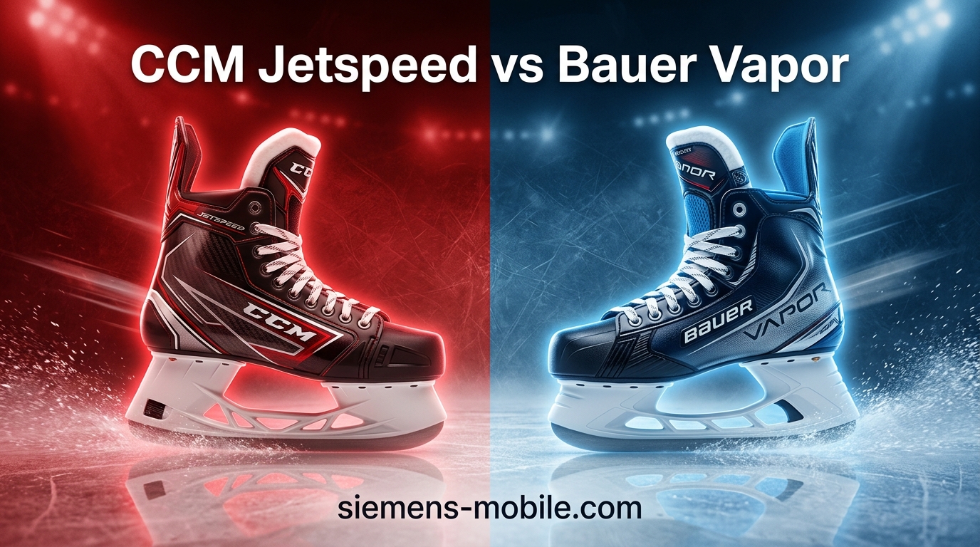 CCM Jetspeed vs Bauer Vapor
