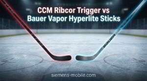 CCM Ribcor Trigger vs Bauer Vapor Hyperlite Sticks