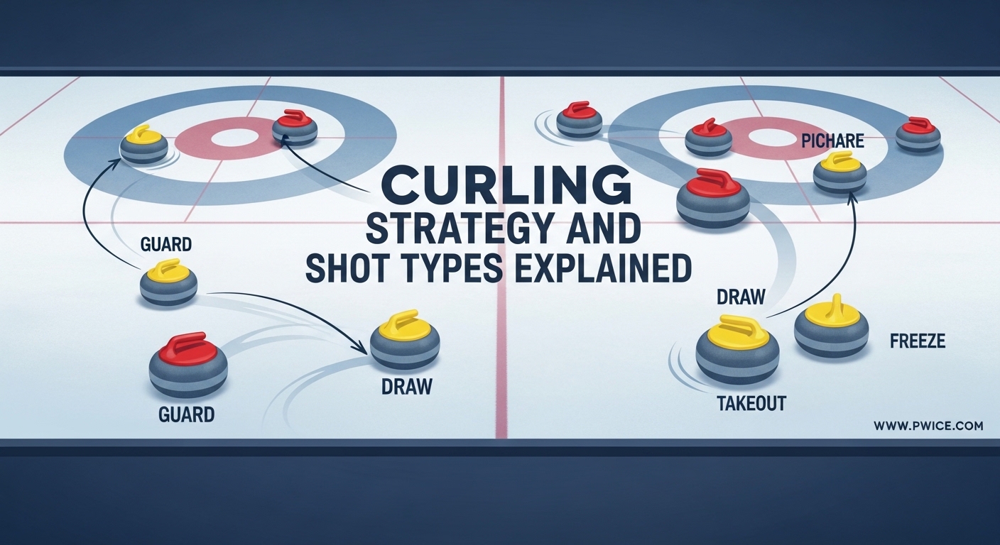 Curling Strategy and Shot Types Explained