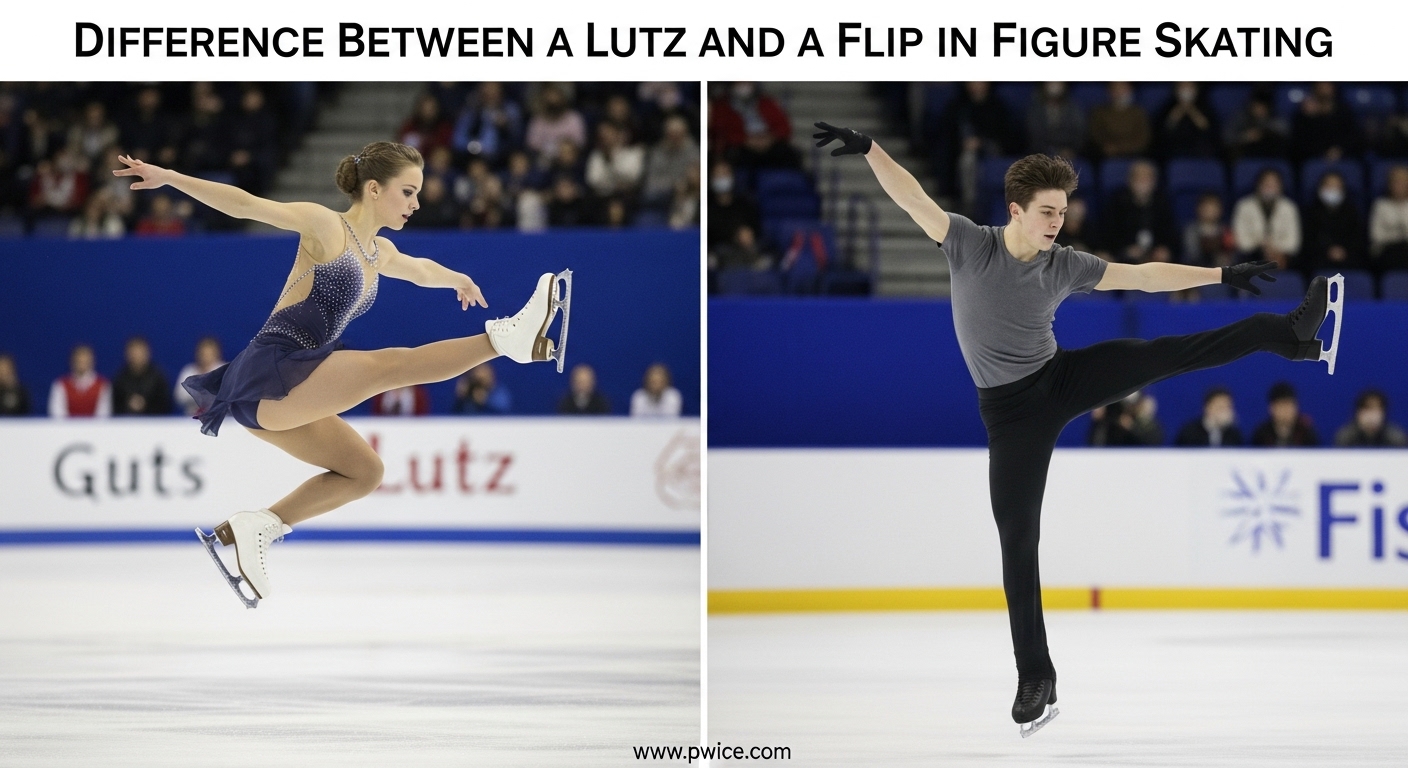Difference Between a Lutz and a Flip in Figure Skating