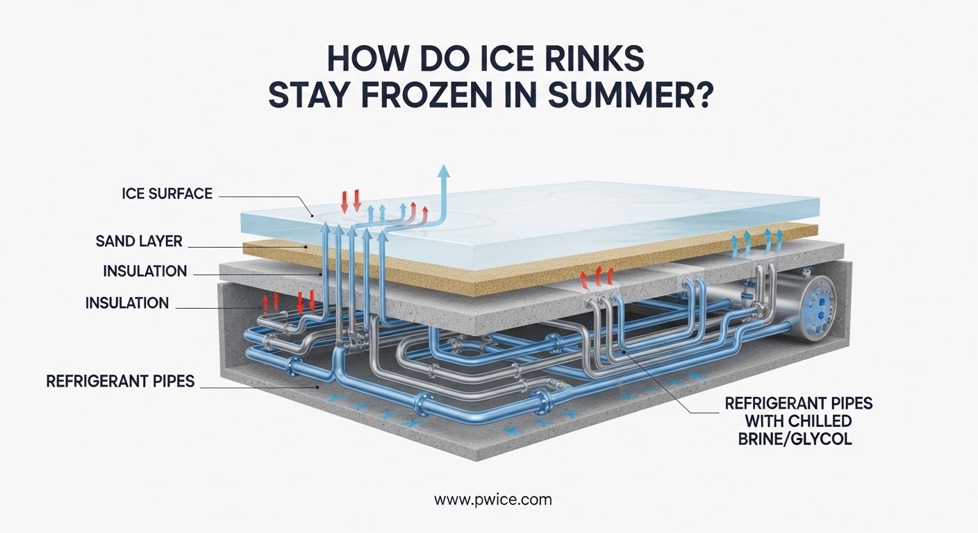 How Do Ice Rinks Stay Frozen in Summer