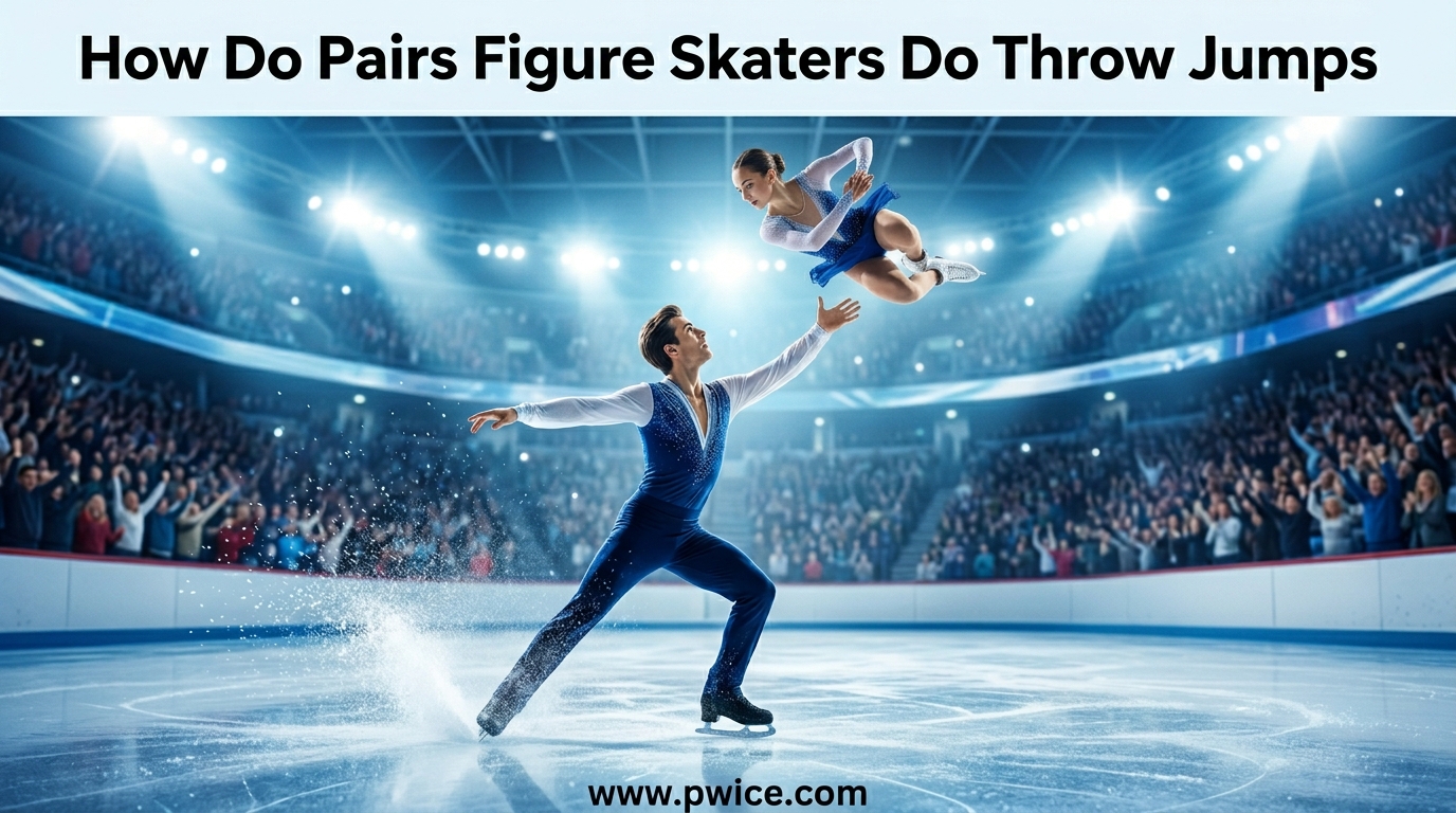 How Do Pairs Figure Skaters Do Throw Jumps