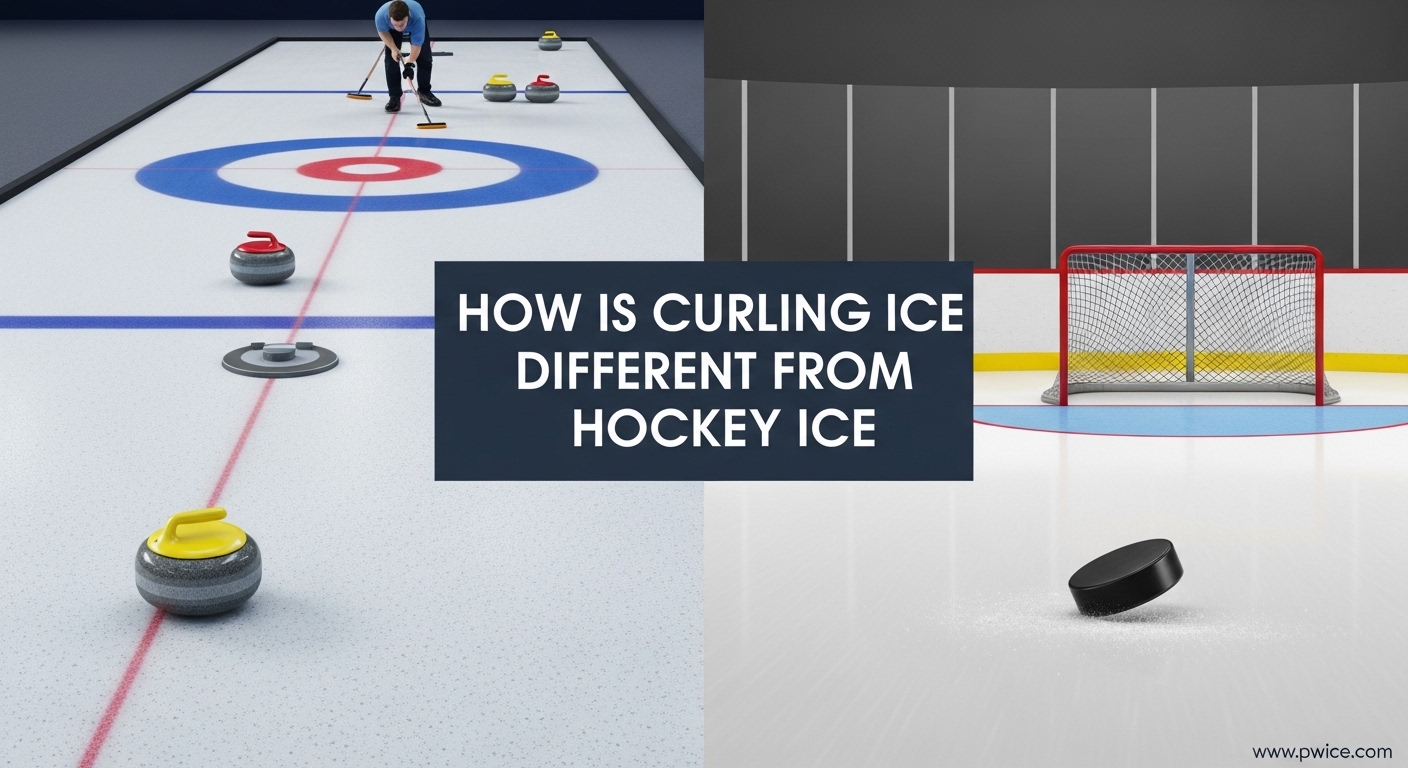 How Is Curling Ice Different From Hockey Ice