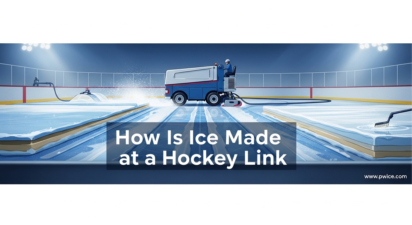 How Is Ice Made at a Hockey Rink
