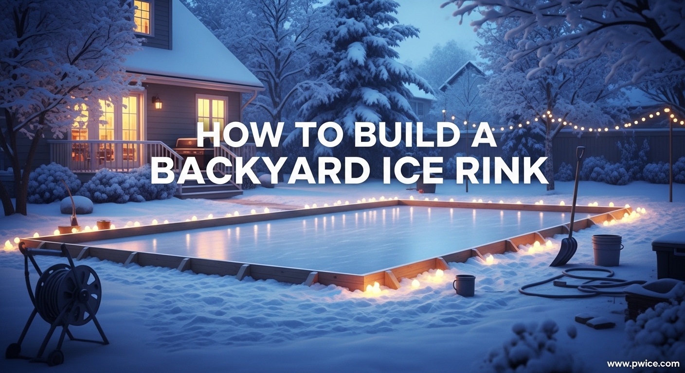 How to Build a Backyard Ice Rink