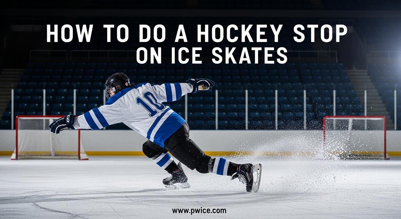How to Do a Hockey Stop on Ice Skates