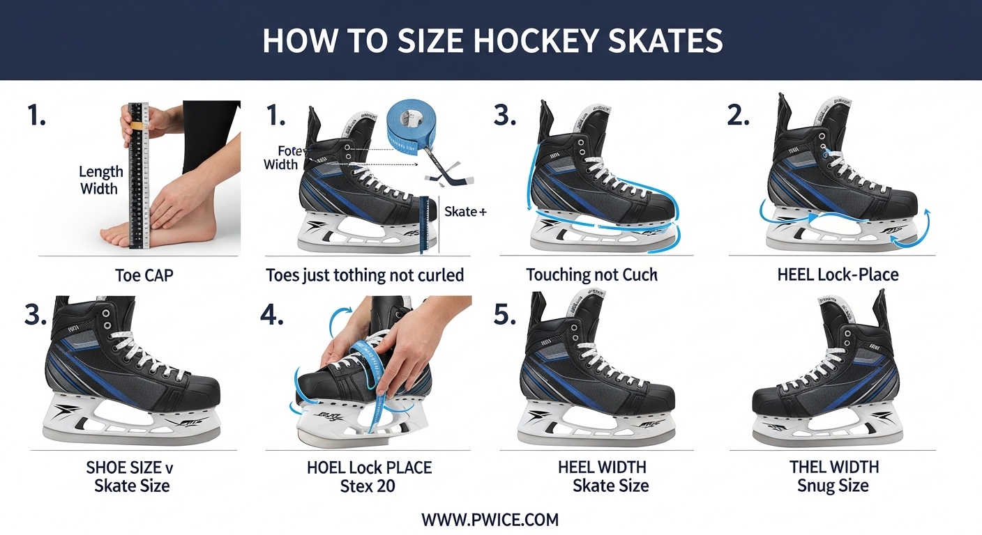 How to Size Hockey Skates