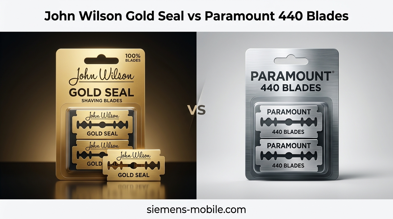 John Wilson Gold Seal vs Paramount 440 Blades