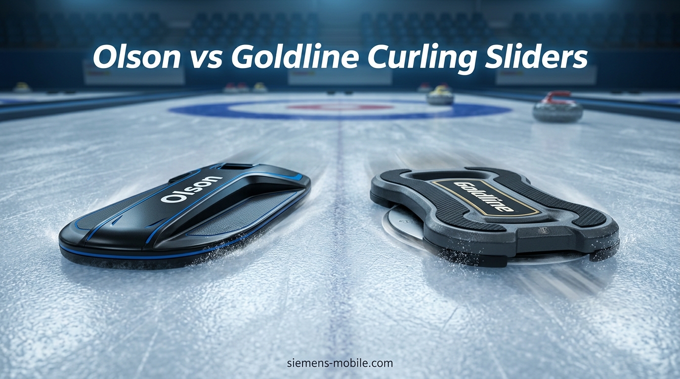 Olson vs Goldline Curling Sliders