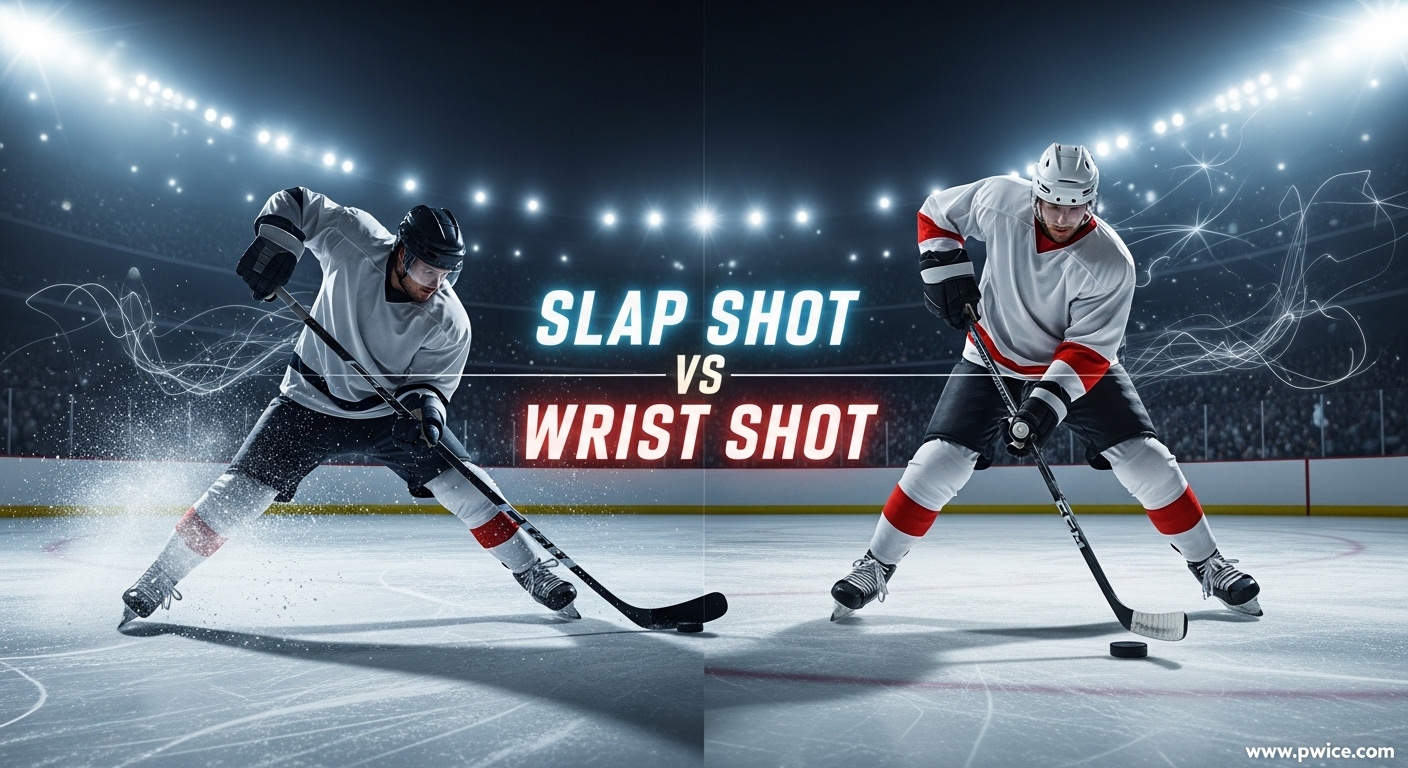 Slap Shot vs Wrist Shot