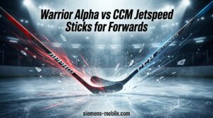 Warrior Alpha vs CCM Jetspeed Sticks for Forwards