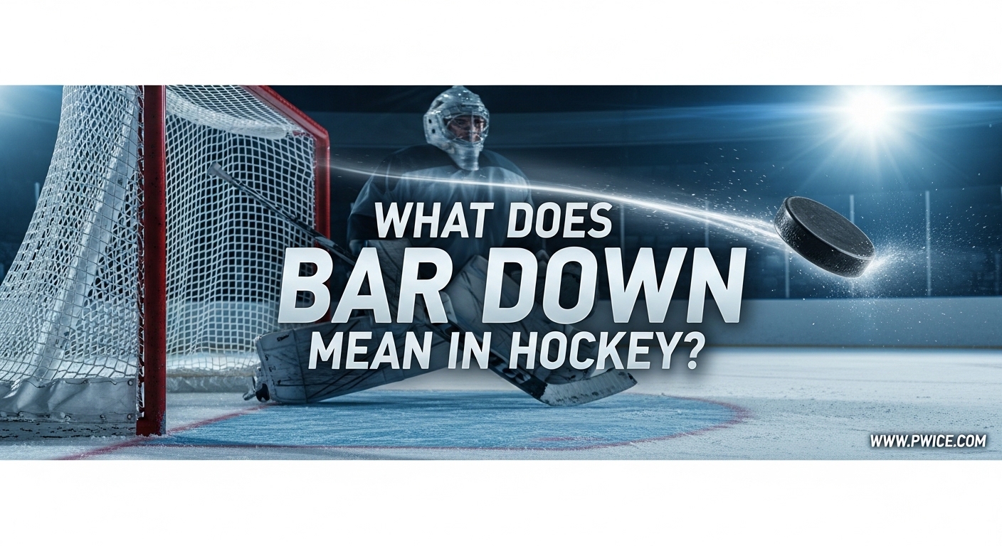 What Does Bar Down Mean in Hockey