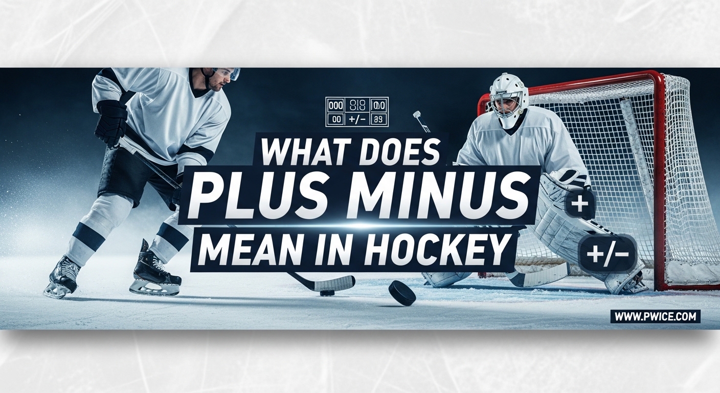 What Does Plus Minus Mean in Hockey