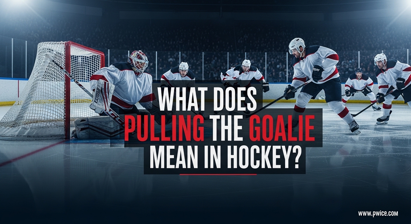 What Does Pulling the Goalie Mean in Hockey