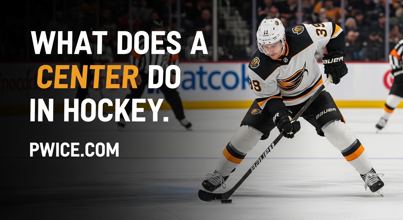 What Does a Center Do in Hockey