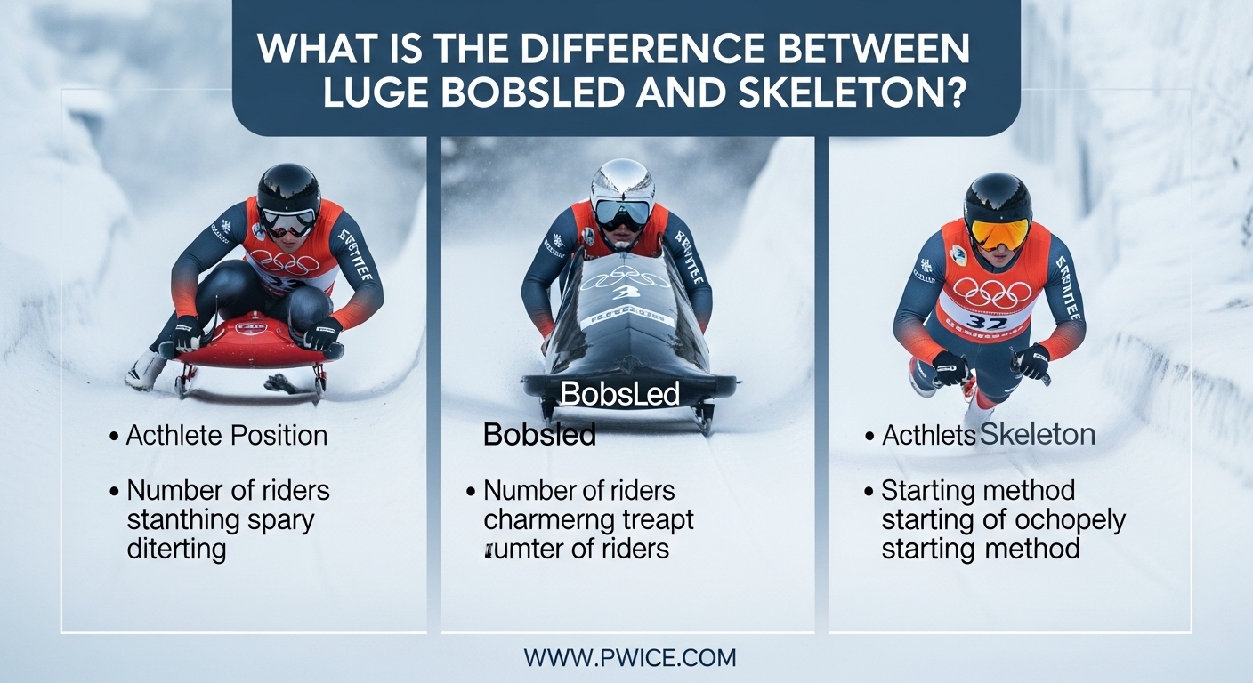 What Is The Difference Between Luge Bobsled And Skeleton