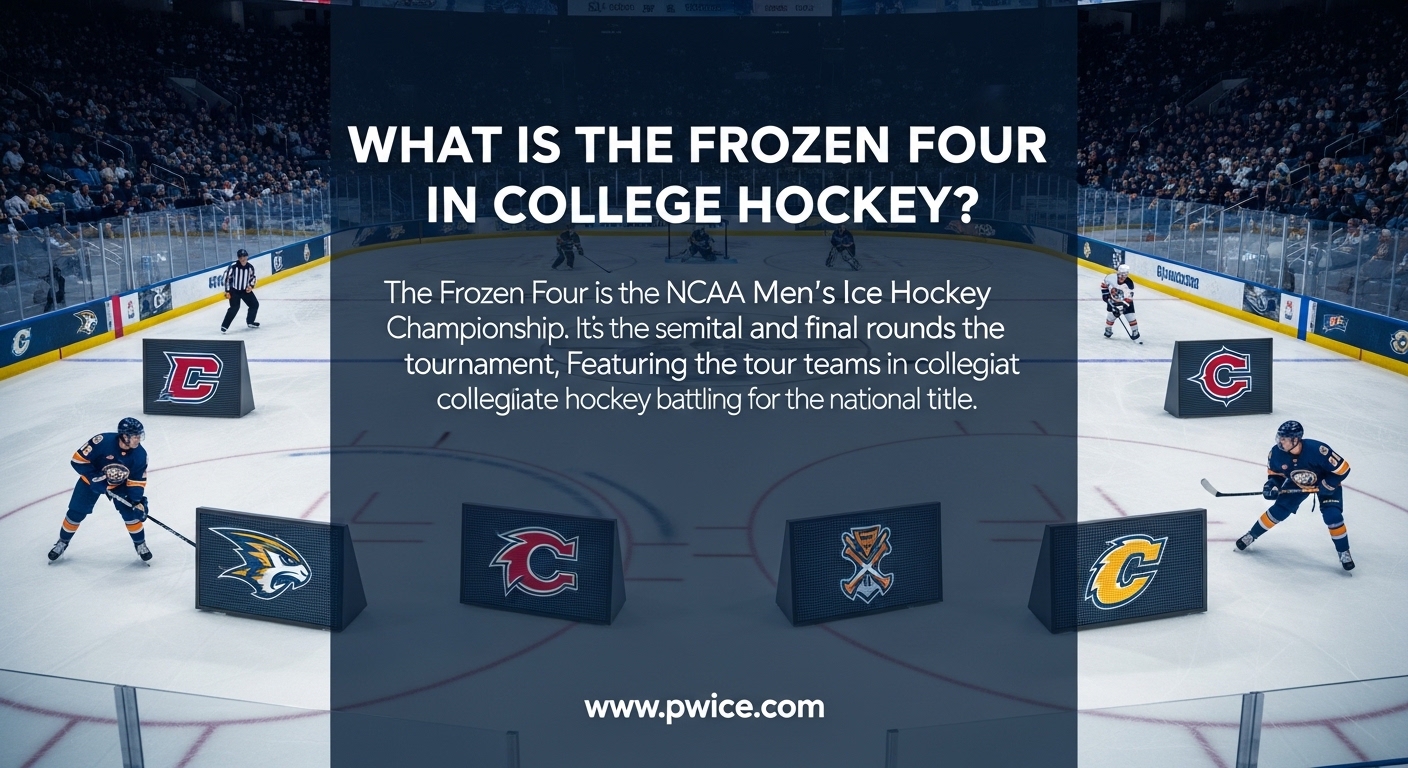 What Is the Frozen Four in College Hockey?