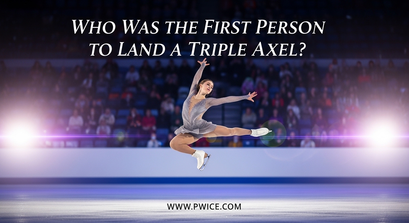 Who Was the First Person to Land a Triple Axel