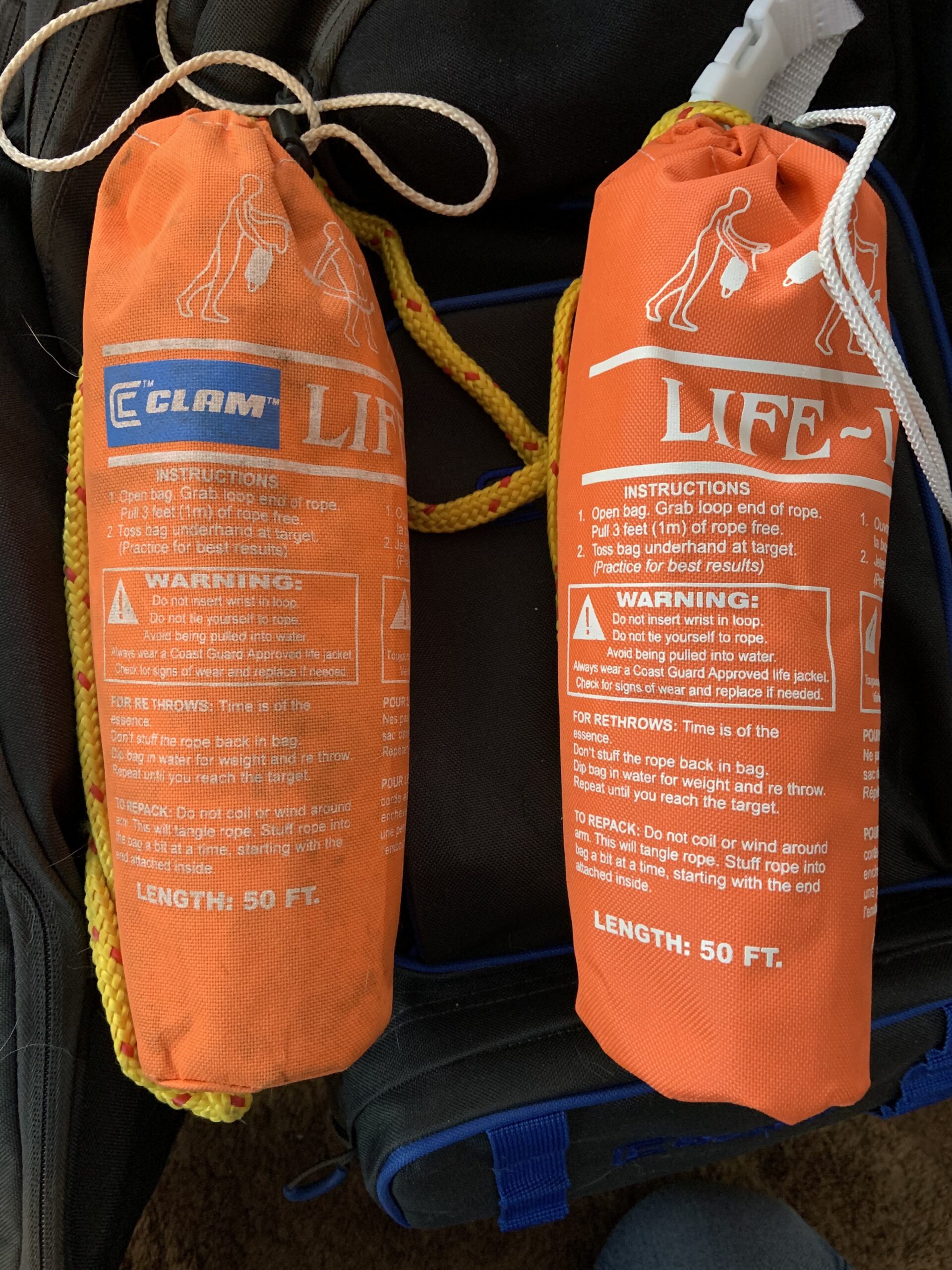 LIFE LINE Rescue Throw Bag, 50 ft. customer photo 1