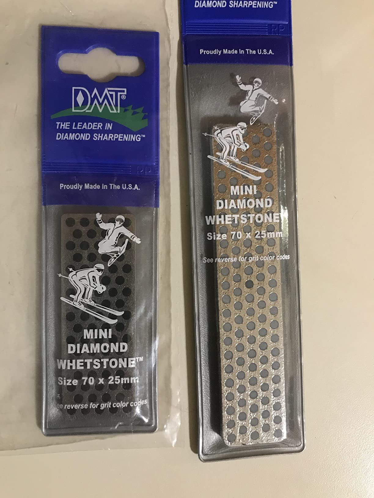 Diamond Machining Technology (DMT) 70mm Mini Diamond Ski & Snowboard Whetstone, Coarse Grit Sharpener (WS7C) customer photo 2