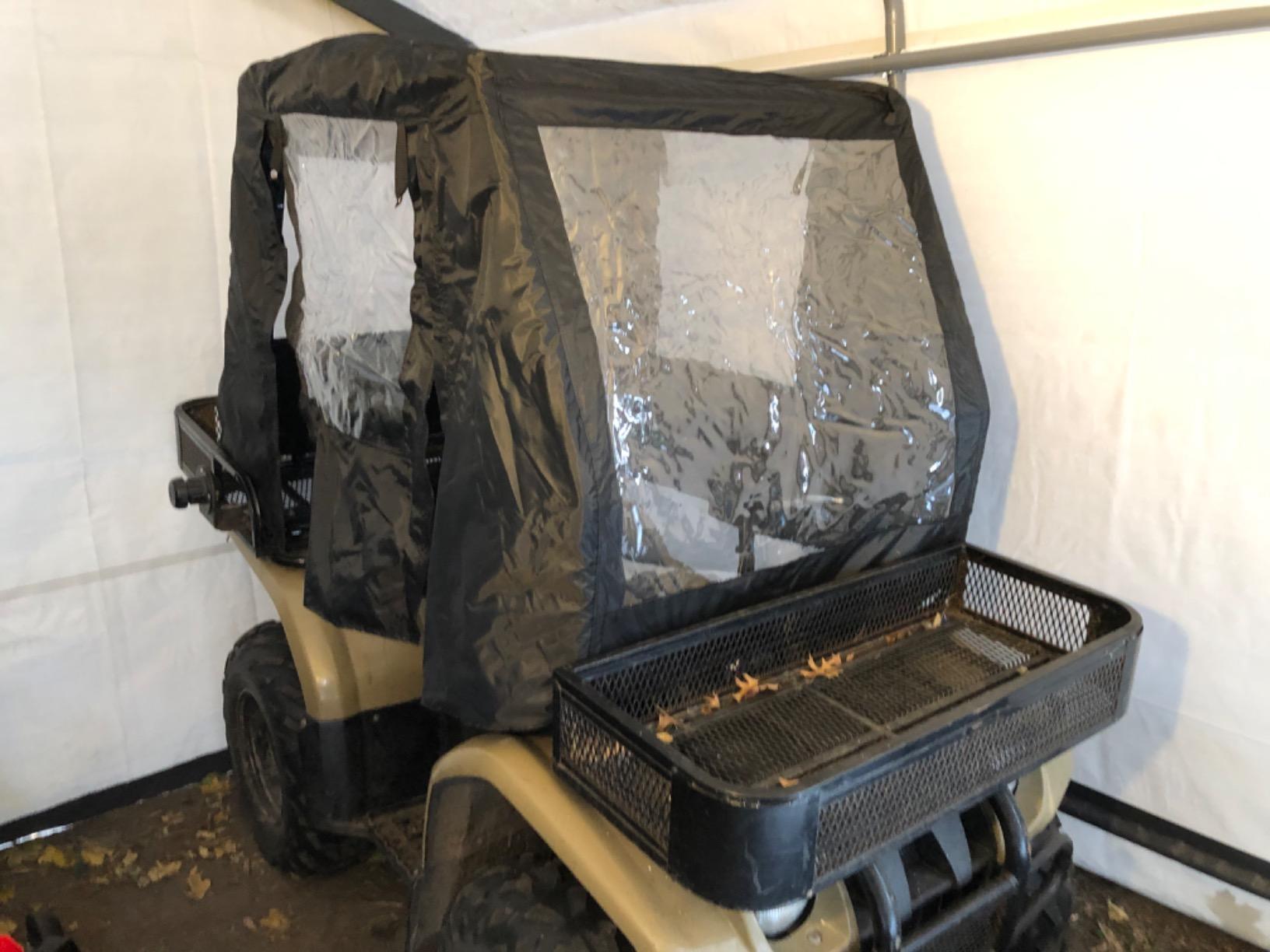 Raider 02-1400 Black Universal Heavy Polyester Waterproof ATV Cab Enclosure and Cabin Cover customer photo 2