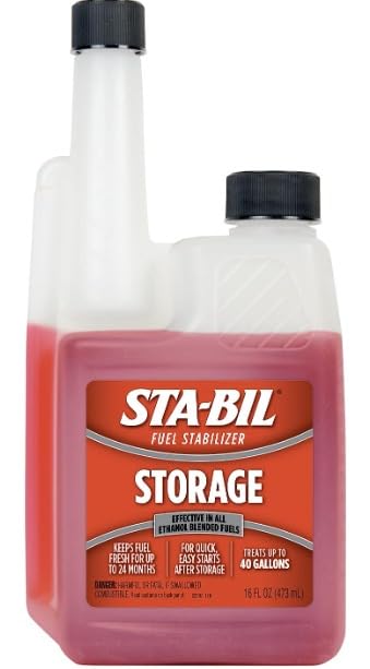 STA-BIL Storage Fuel Stabilizer, 16 oz - Treats 40 Gallons - Keeps Fuel Fresh 24 Months, Gas Stabilizer for Storage, Prevents Corrosion customer photo 2