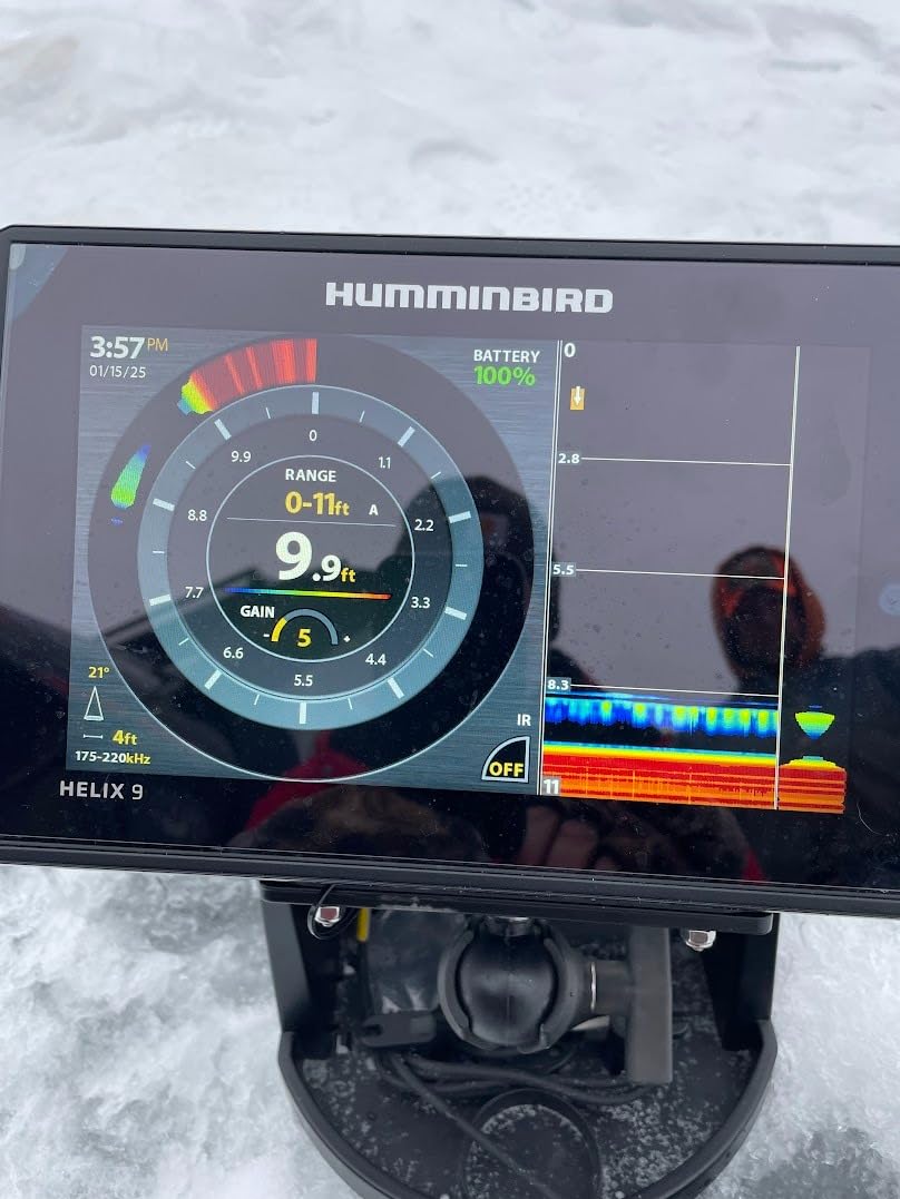 Humminbird ICE Transducer with Dual Beam Sonar - XI 9 20 customer photo 1