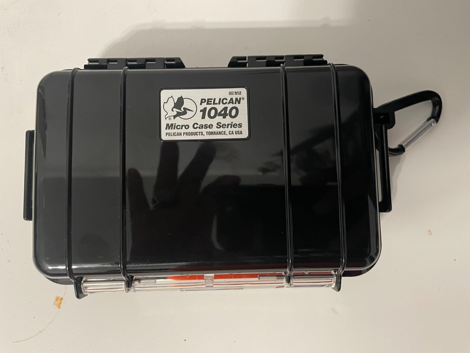 Pelican 1040 Micro Case (Yellow/Clear) customer photo 1