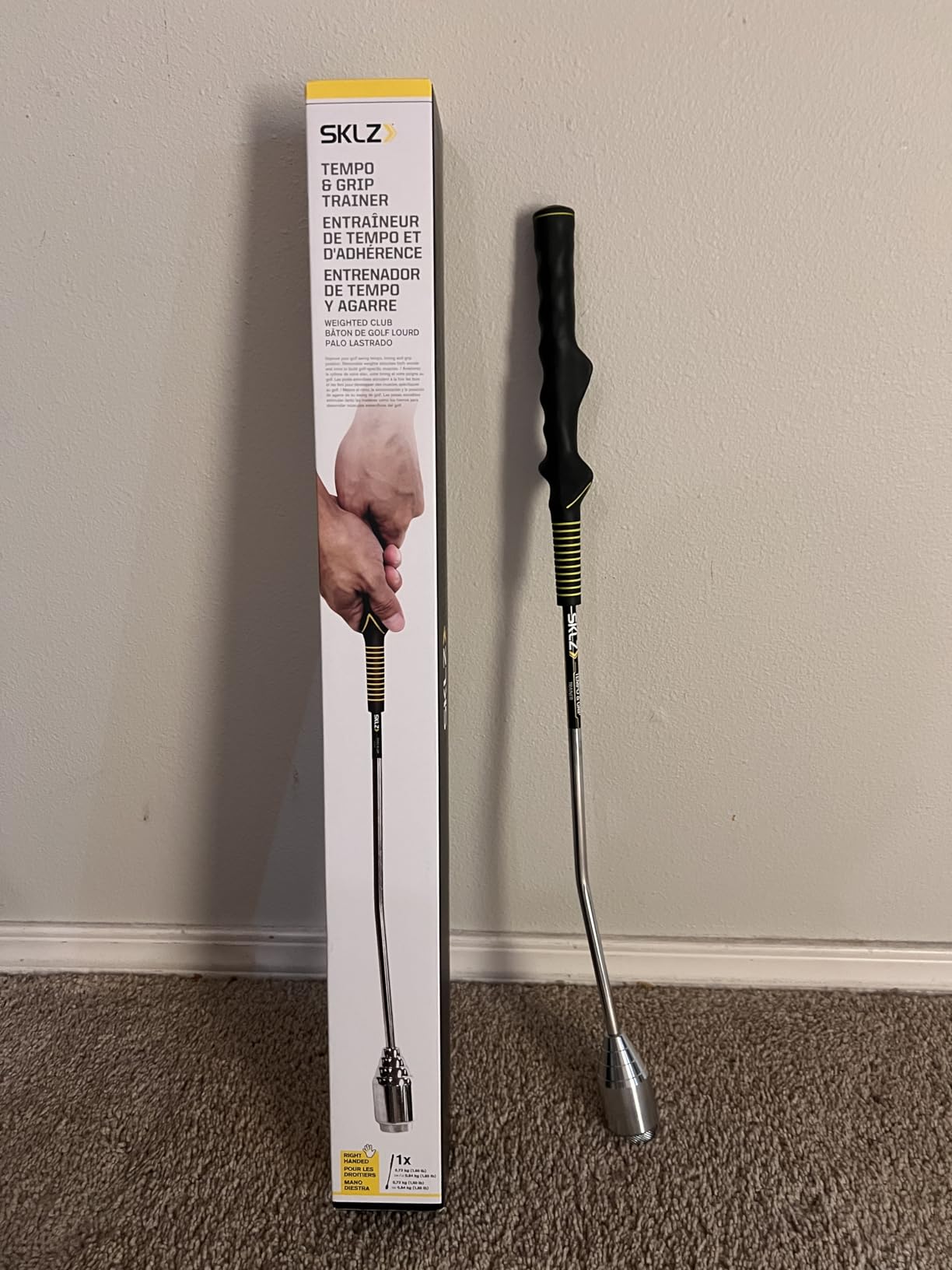 SKLZ Golf Swing Trainer and Warm Up Tool - Essential Golf Accessories for Golfers customer photo 1