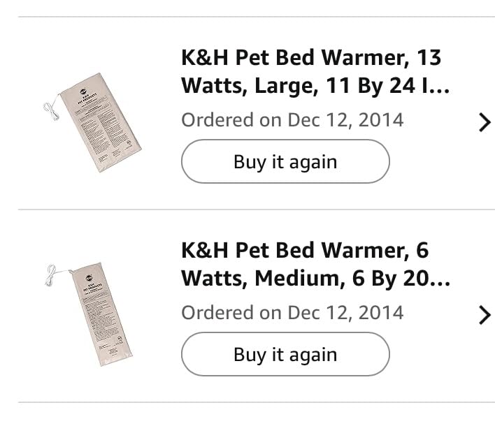 K&H Pet Products Pet Bed Warmer, Turn Any Pet Bed Into a Heated Cat or Dog Bed, Waterproof Indoor Heated Warming Pad Insert, Automatic Temperature, Safety Listed - Large 23.75 X 11in Tan customer photo 2