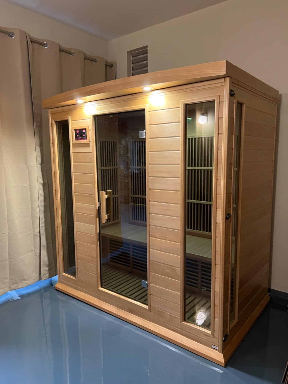 Maxxus 4 Per Low EMF FAR Infrared Carbon Canadian Hemlock Sauna customer photo 1