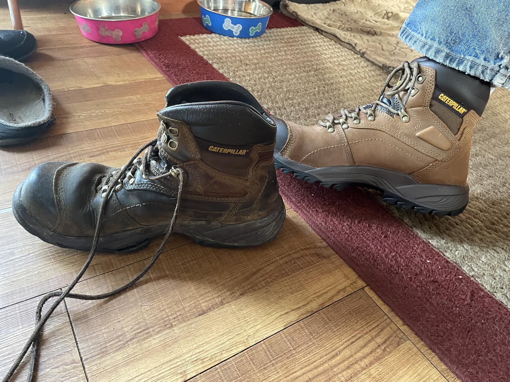 CAT Men's Diagnostic Waterproof Steel-Toe Work Boot customer photo 2