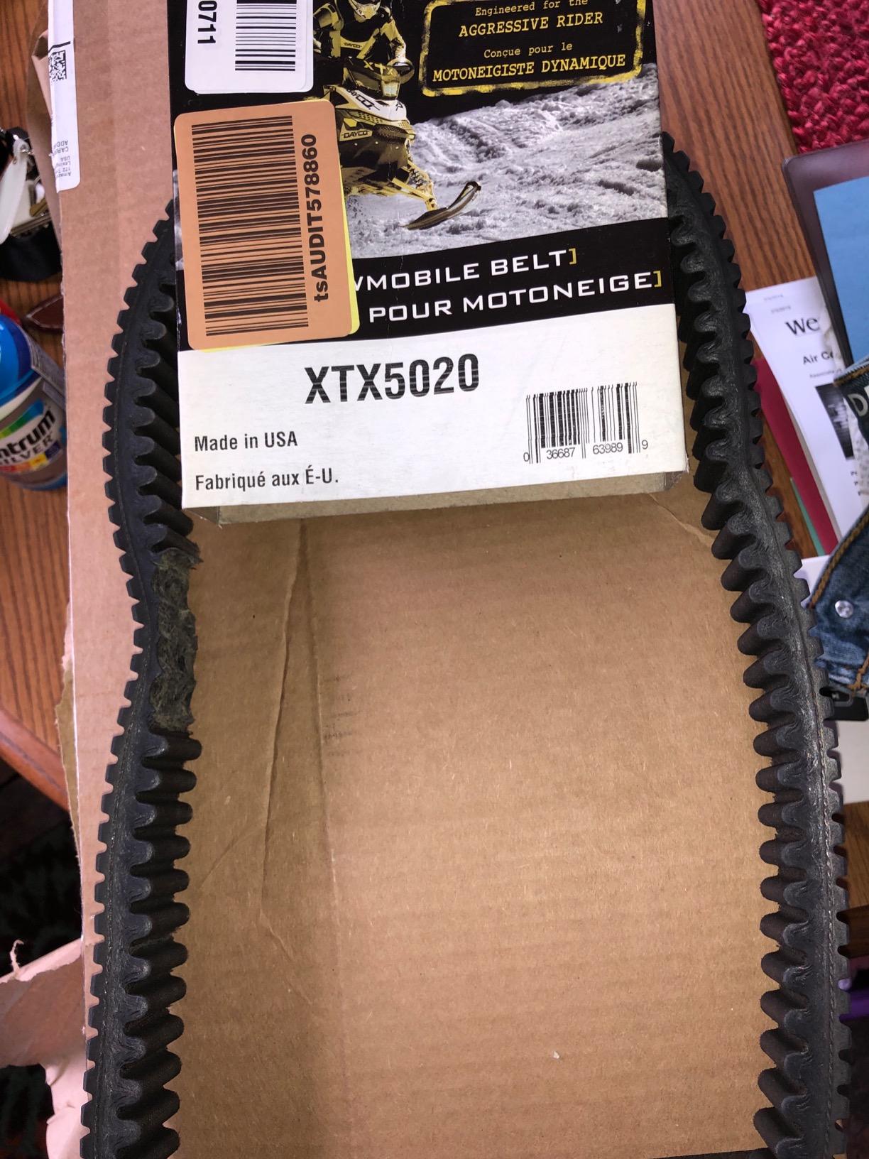 DAYCO Products Xtreme Performance Snowmobile Belt customer photo 2