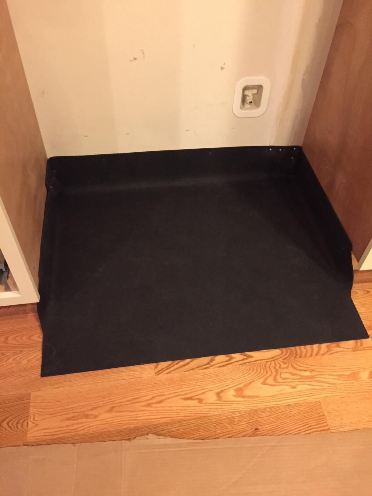Rubber-Cal Elephant Bark Floor Mat, 3/8 Inch Thick Recycled Rubber Flooring Roll for Home Gym customer photo 1