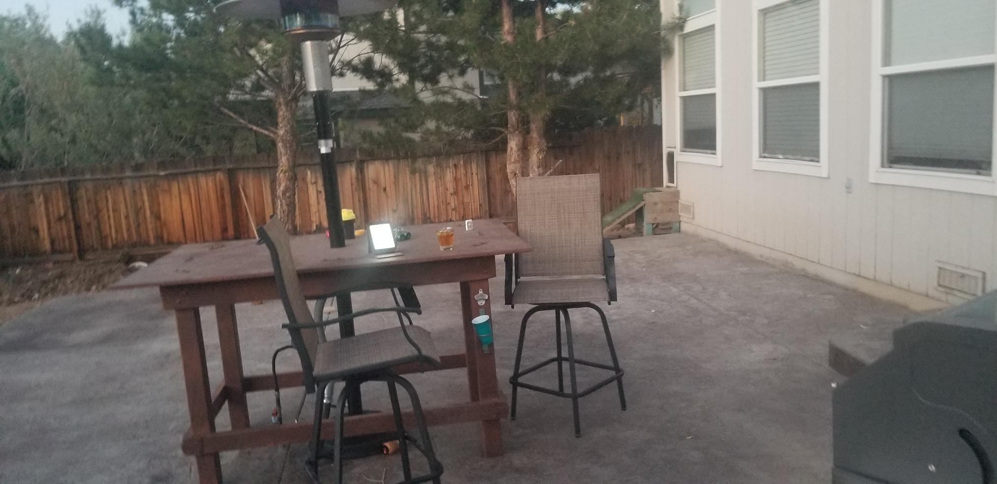 SunGlo Portable Patio Heater, Natural Gas, Black, 50,000 BTU customer photo 3