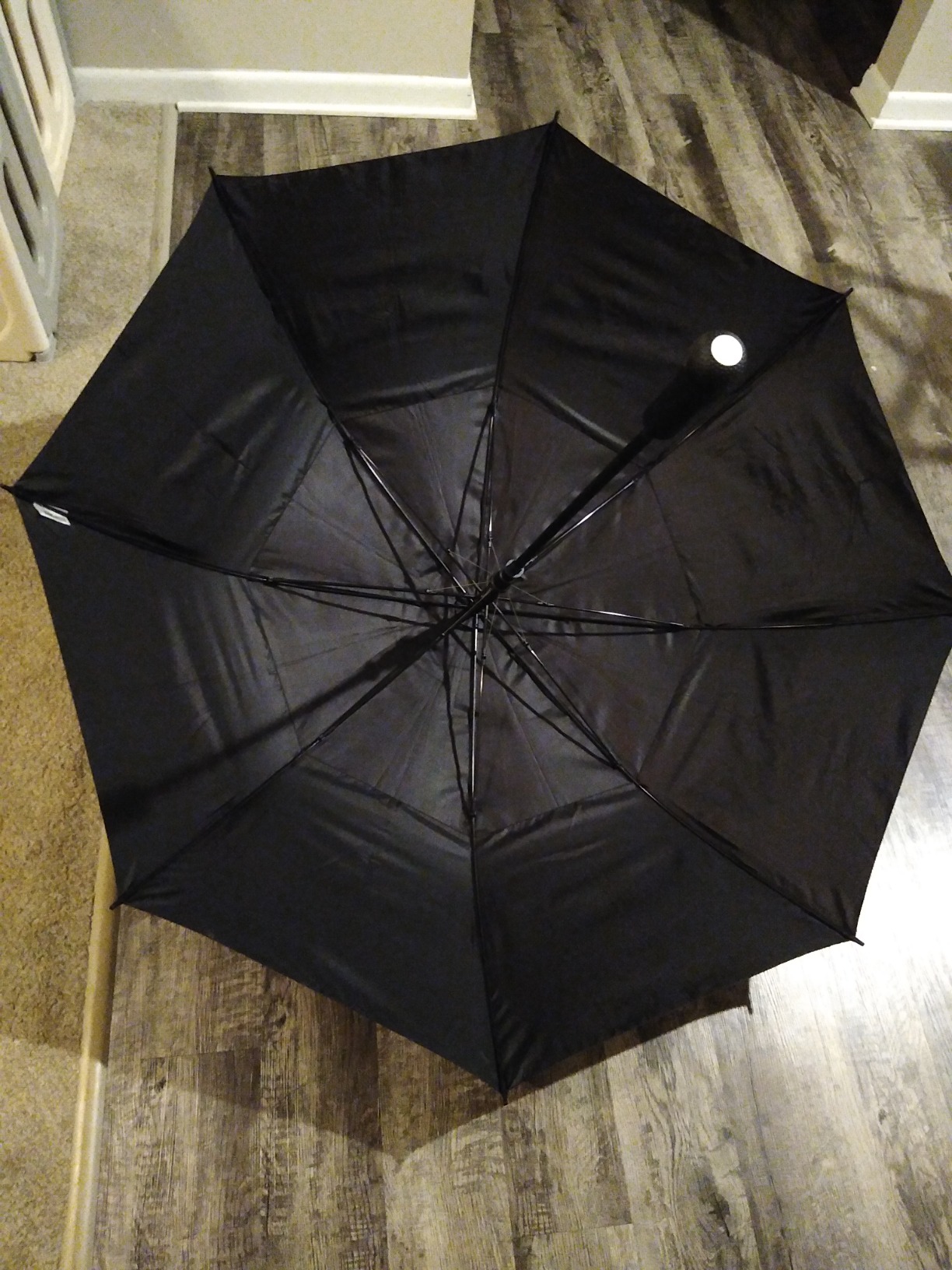 Totes Auto Open Large Vented Windproof Golf Umbrella with UV and Water Repellent Protection customer photo 1