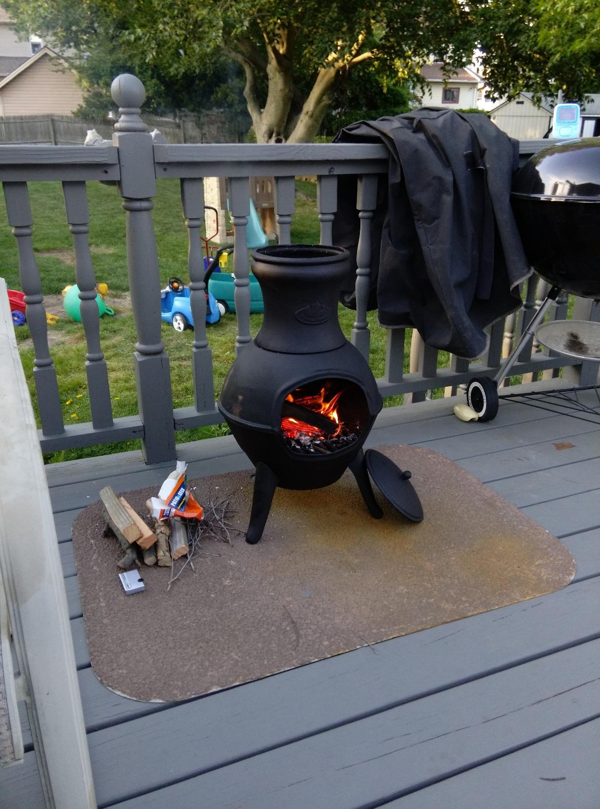 Esschert Design FF109 Small Terrace Heater customer photo 1
