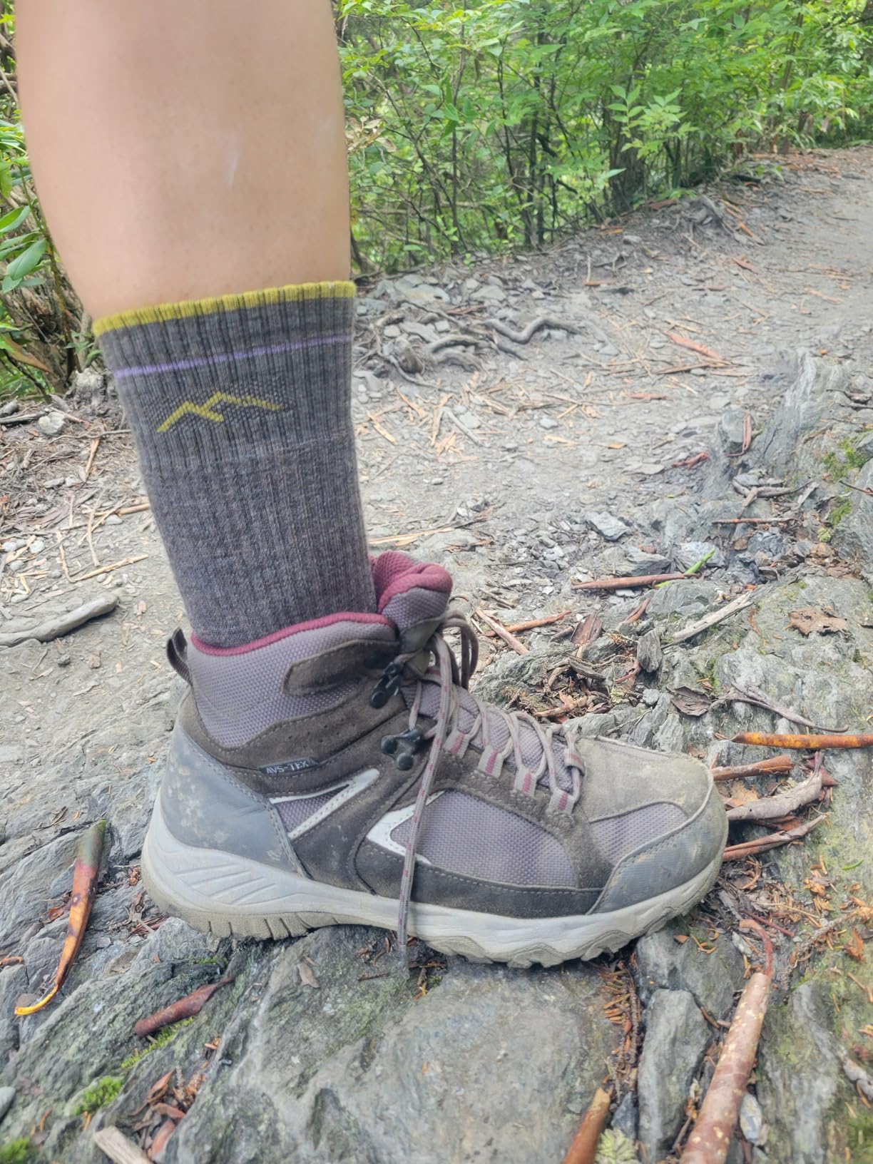 Darn Tough Women's Hiker Boot Midweight Sock (Style 1907) customer photo 1