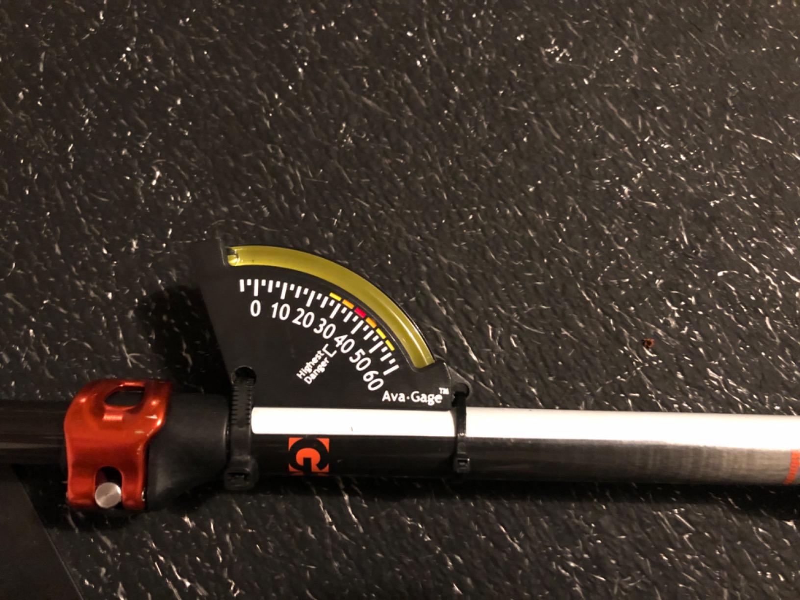 Sun Company AvaGage - Avalanche Danger Indicator | Skiing and Snowboarding Slope Meter | Trail Inclinometer customer photo 1