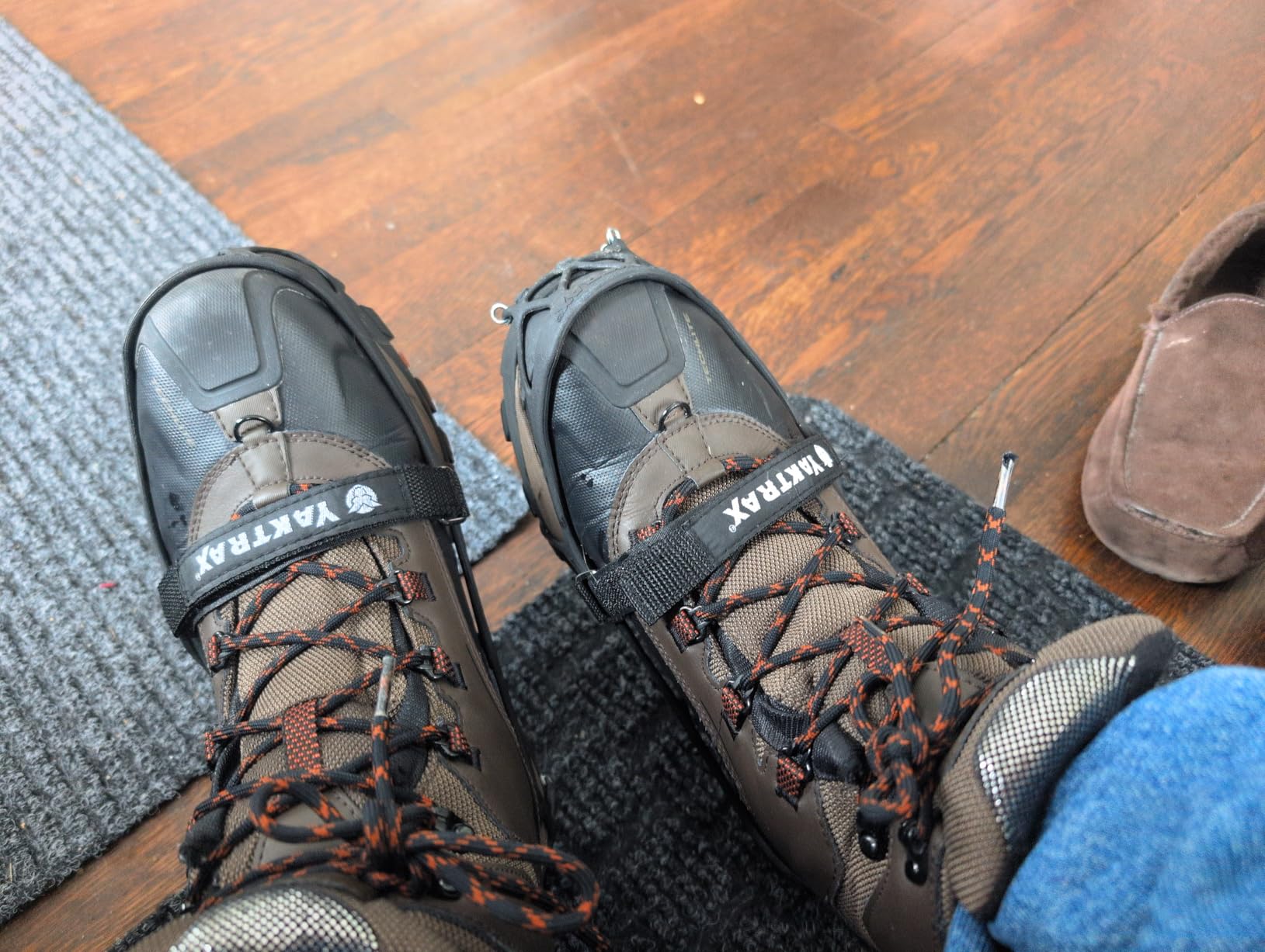 Yaktrax Pro Traction Cleats - 360-Degree Grip on Snow, Ice, & Multi-Terrain Surfaces customer photo 2