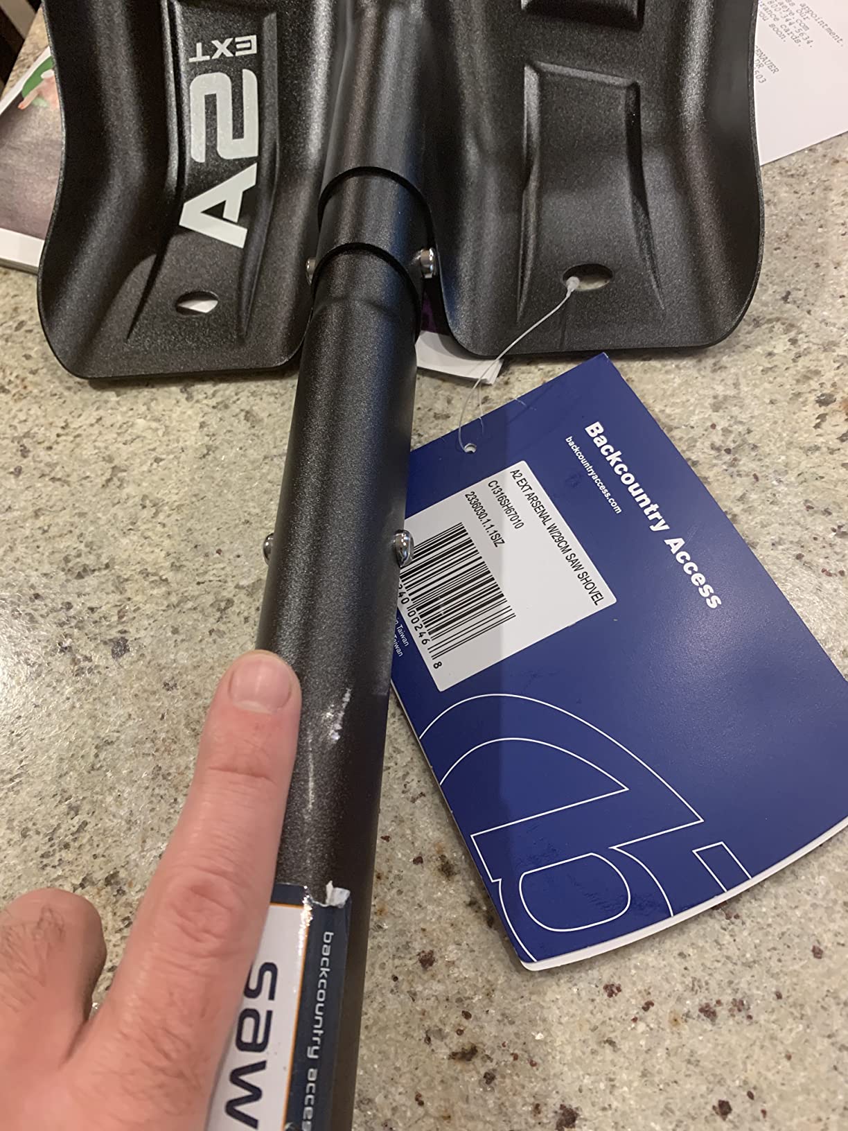 Backcountry Access A2 EXT Arsenal with 29CM Saw Shovel customer photo 2