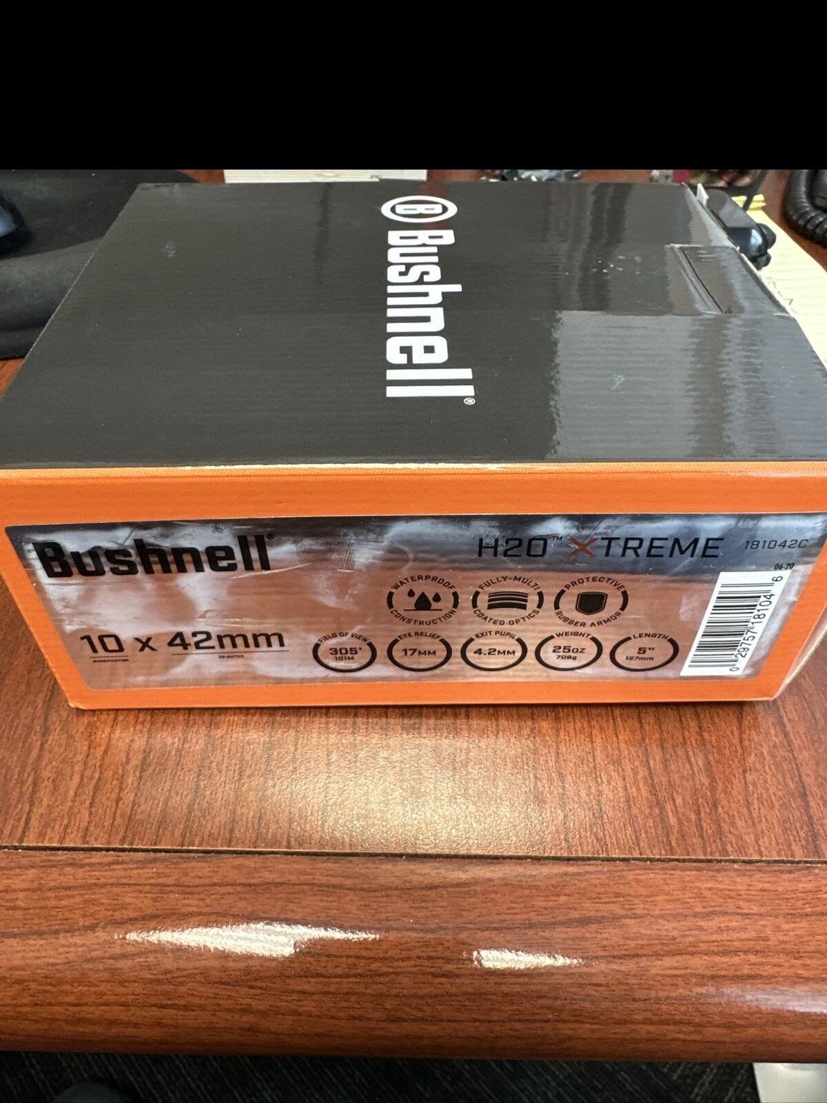 Bushnell H2O Xtreme Binoculars - Fully Multi-Coated, Waterproof IPX7, 10x42 customer photo 1