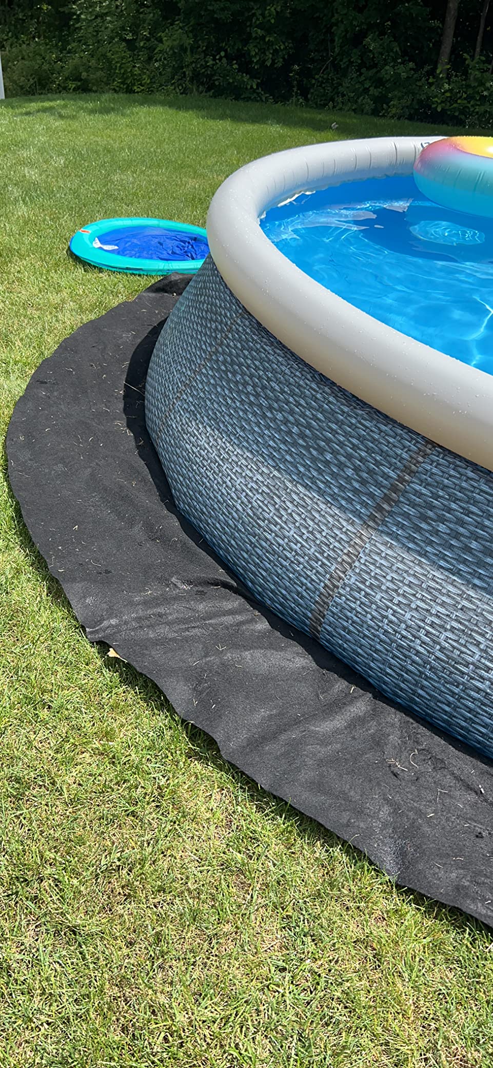 GLI 70-0015RD-BLK-160 Round Armor Shield Floor Pad, 15-Feet customer photo 1