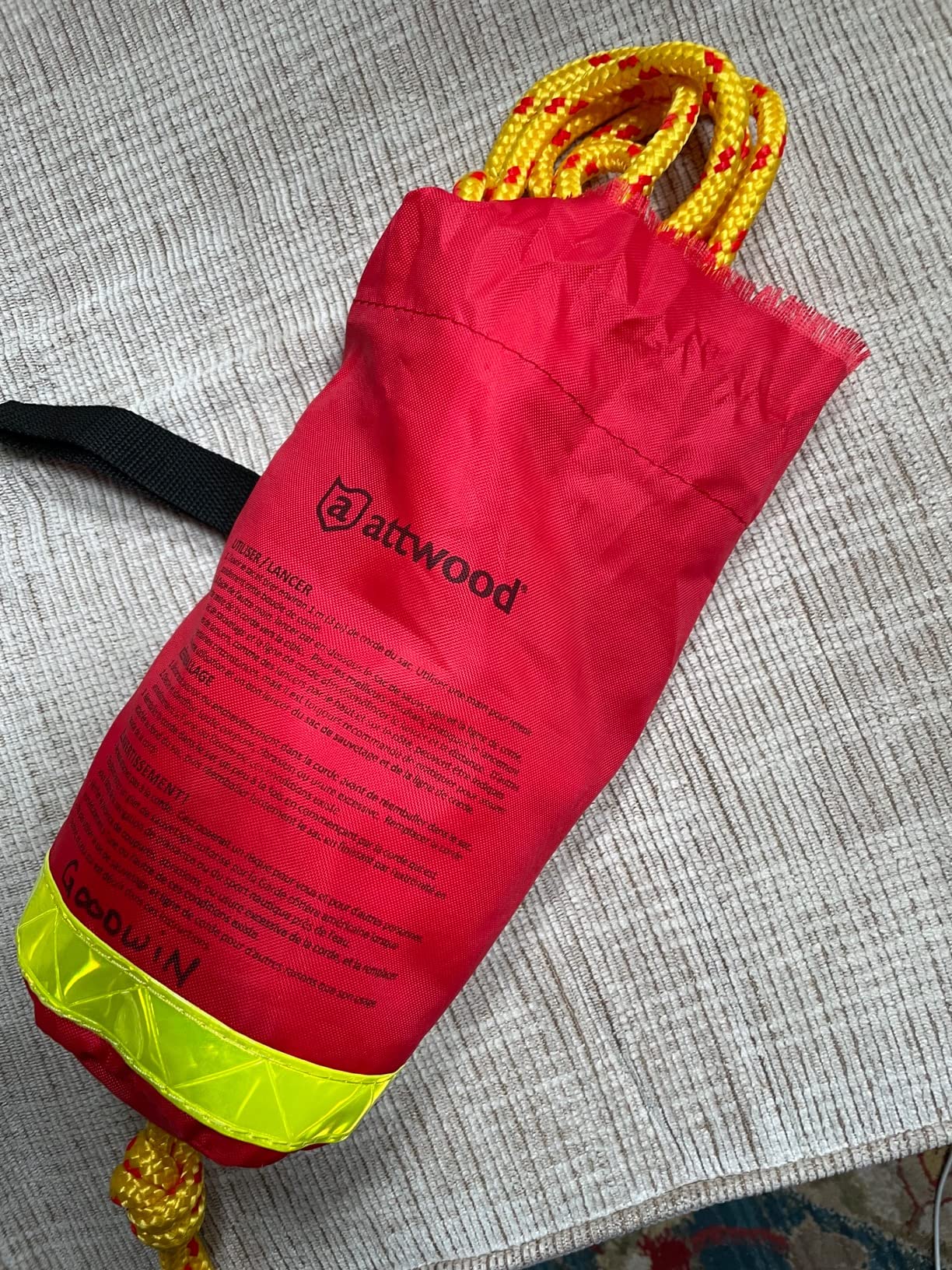 Attwood Rescue Line Throw Bag, red, 50 customer photo 2