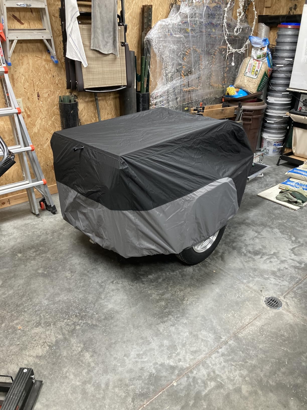 UltraGard 4-491BC Black/Charcoal Trailer Cover customer photo 1
