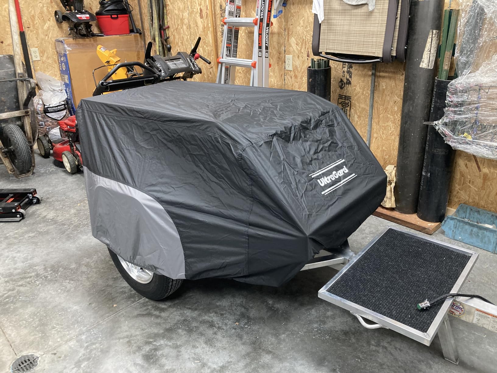 UltraGard 4-491BC Black/Charcoal Trailer Cover customer photo 2