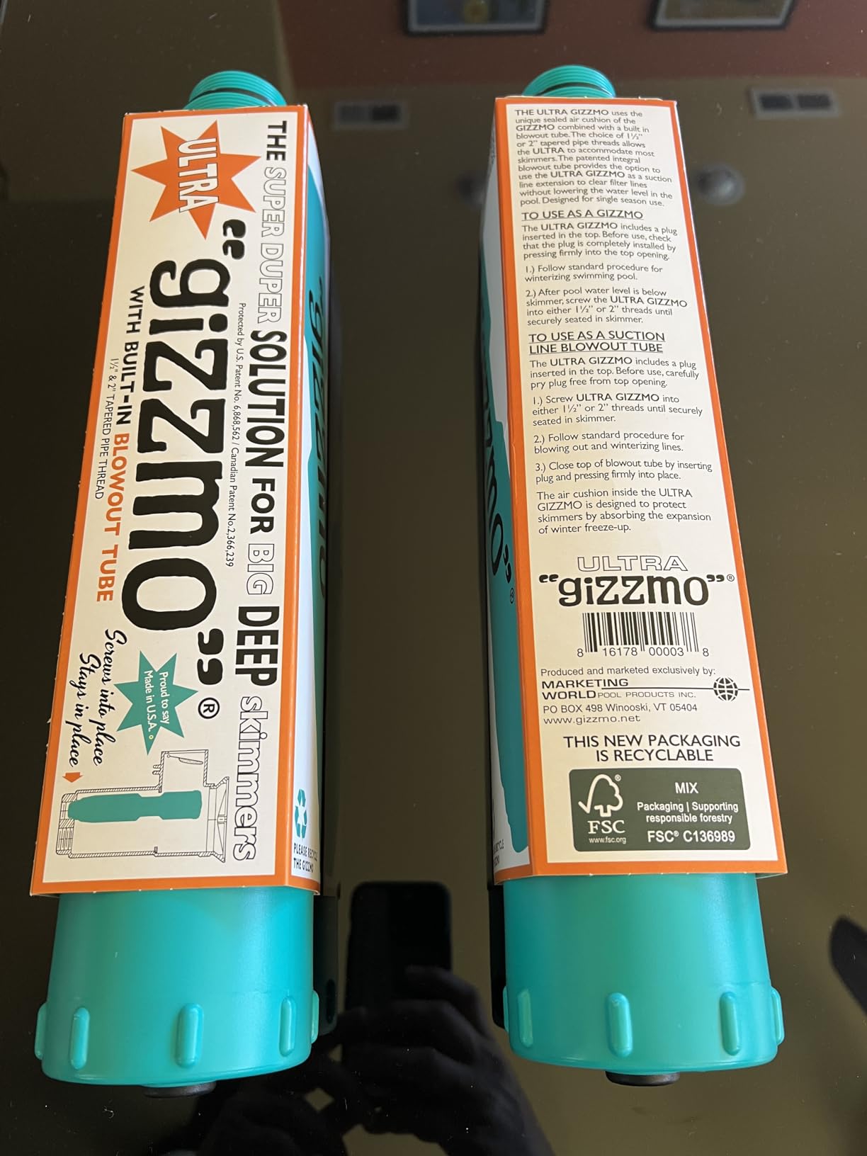 Gizzmo MWUG Ultra Skimmer Freeze Protection with Blowout Valve, 16-Inch customer photo 2