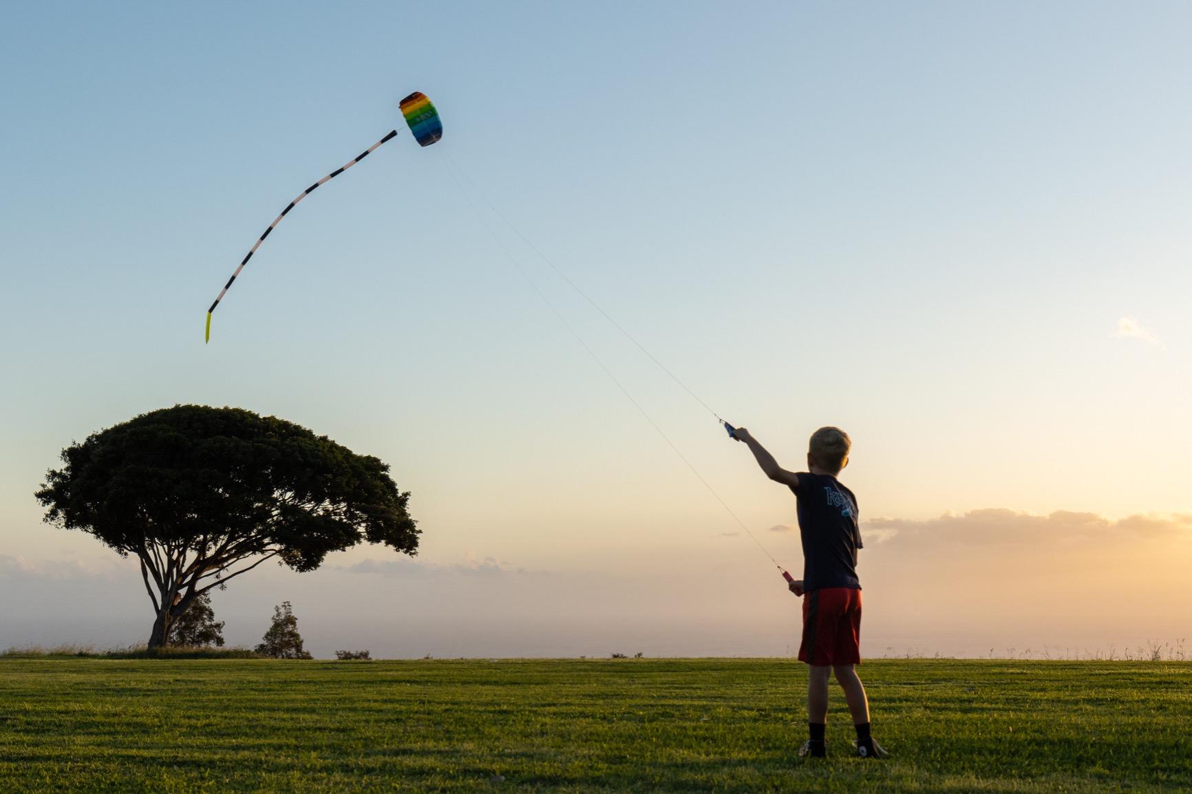 HQ Kites Symphony Beach III 1.3 Stunt Kite 51 Inch Dual-Line Sport Kite Rainbow customer photo 1