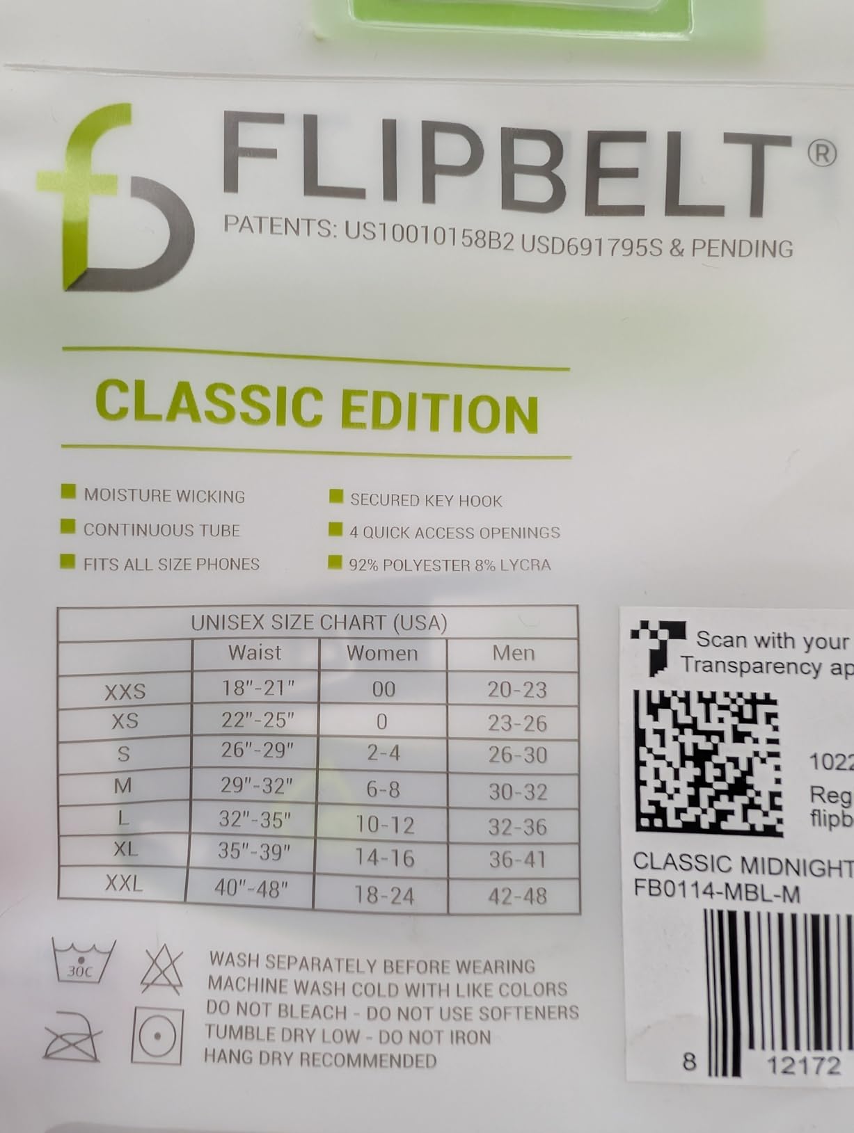 FlipBelt Classic Running Belt customer photo 2