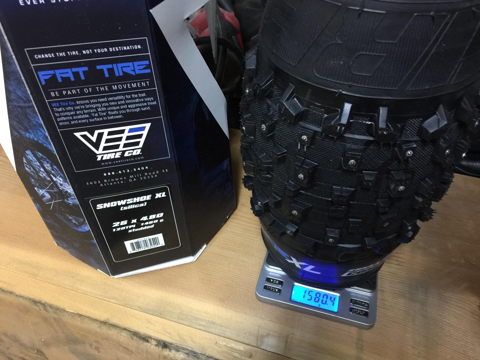 Vee Snow Shoe XL 26x4.80 Studded, Black customer photo 2